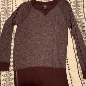 GAP sweater with zip sides
